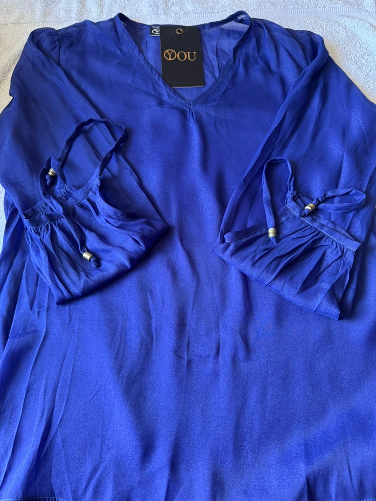 Blusa You Talla M Azul Rey