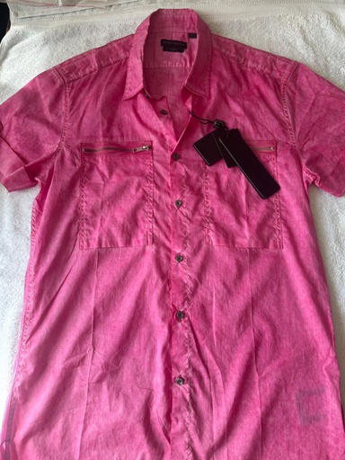Camisa Antony Morato Minimal Rock - Fucsia Talla S