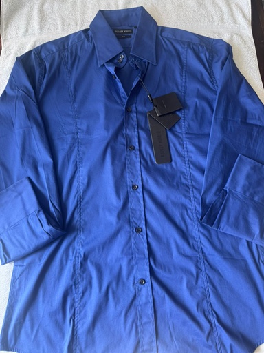 Camisa Manga Larga Antony Morato Talla XL Azul