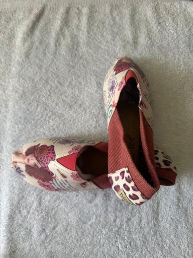 Baleta Nicole Lee Talla 36 Verano Vinotinto