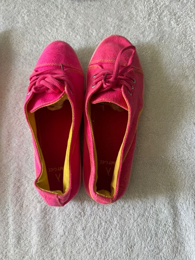 Baleta Amy Gee Talla 39 Fucsia - Amarillo