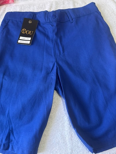 Bermuda You Talla 36 Azul Rey