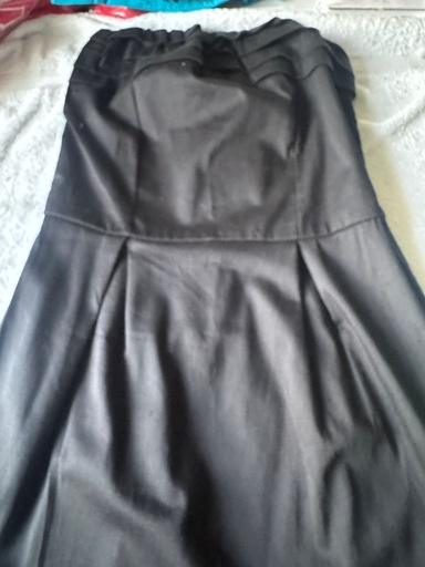 Vestido Straple Very Simple Talla S Negro